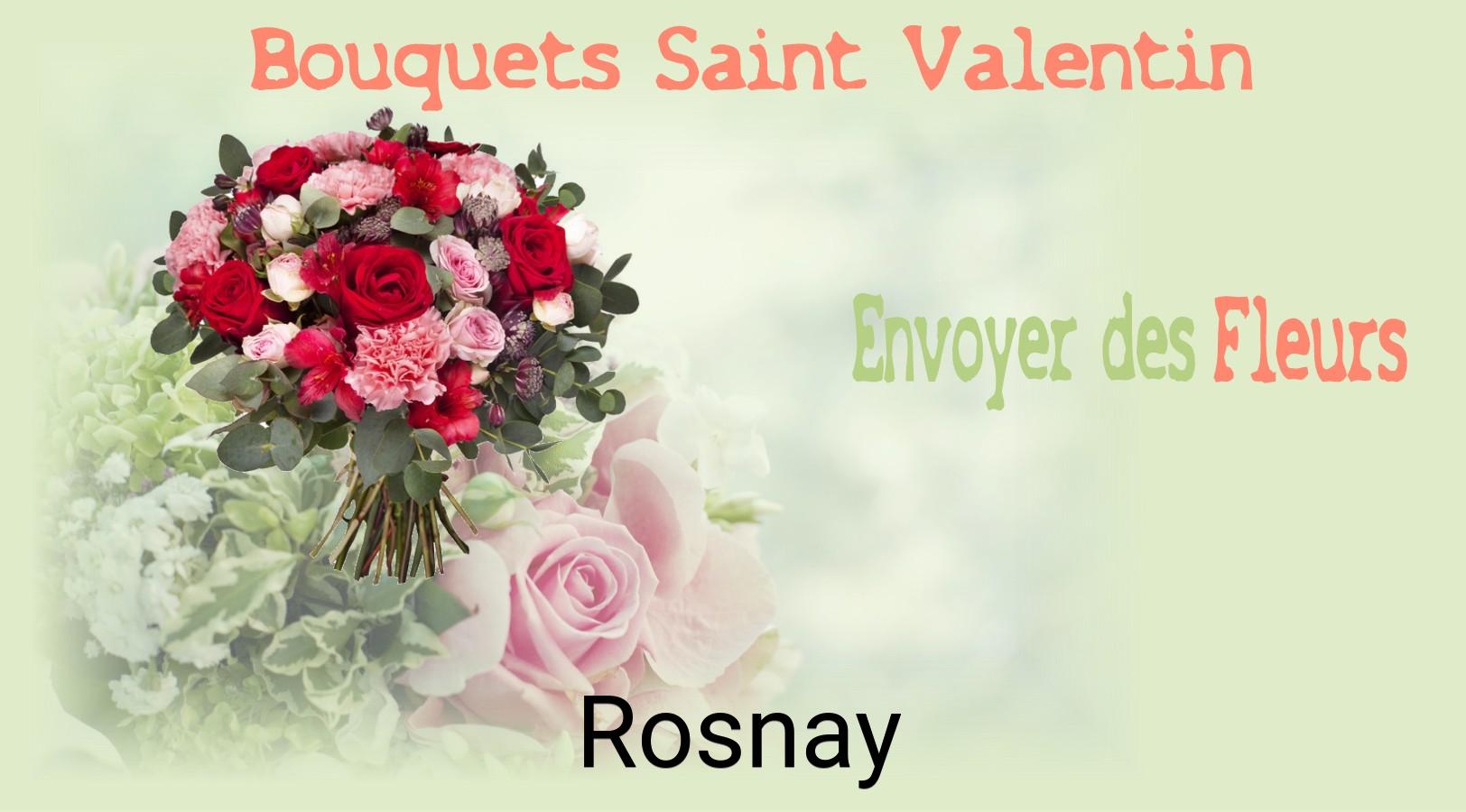 Roses de Saint-Valentin livrées à Rosnay